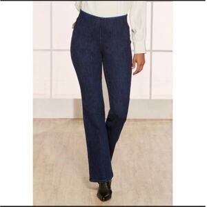 Soft Surroundings Stretch Pull-On Jeans Size Medium